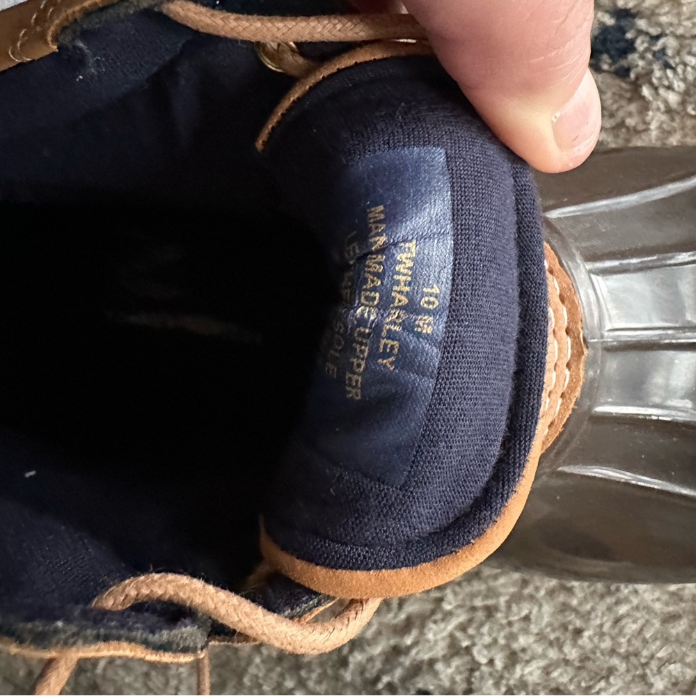 Tommy Hilfiger duck boots, size 10. - Picture 5 of 5